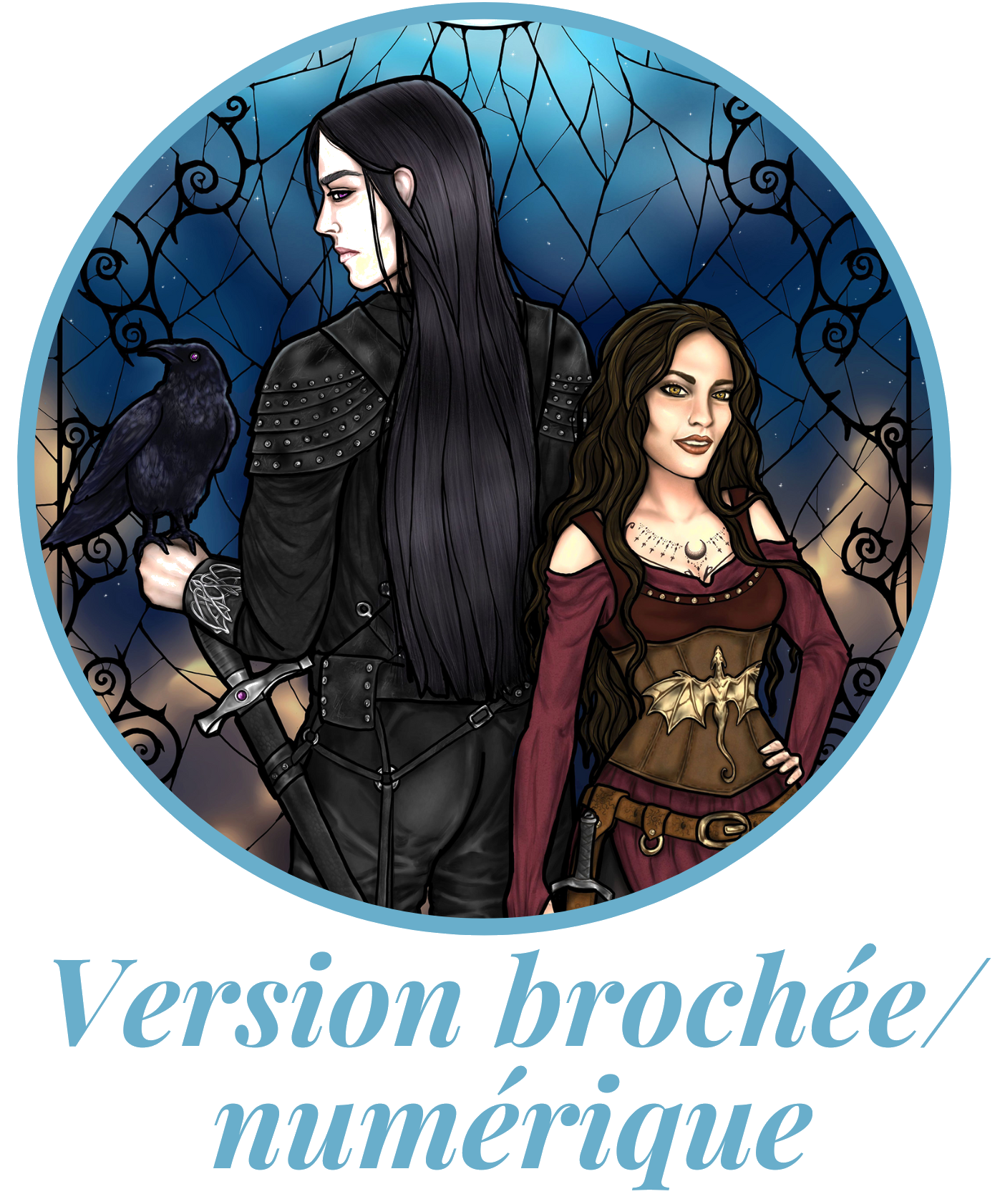 Wyrm & Crow brochee num